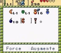 une photo d'Ã©cran de The Legend of Zelda - Oracle of Seasons sur Nintendo Game Boy Color